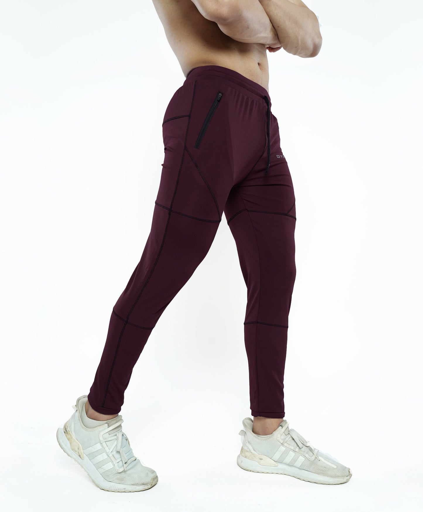 Sports Fitted Bottoms- Burgundy- Sale