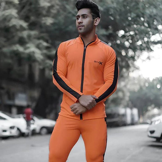 Neon Orange UFO Summer Jacket - GymX