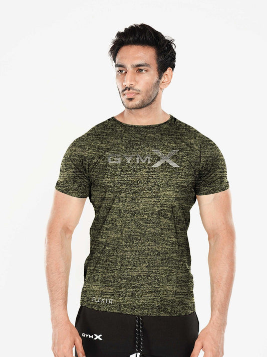 GymX Lime Green Tee- Alpha Prime (Compression Fit)- Sale - GymX