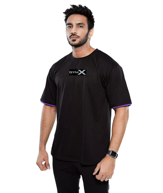 Oversized GymX Tee: Native Black - GymX