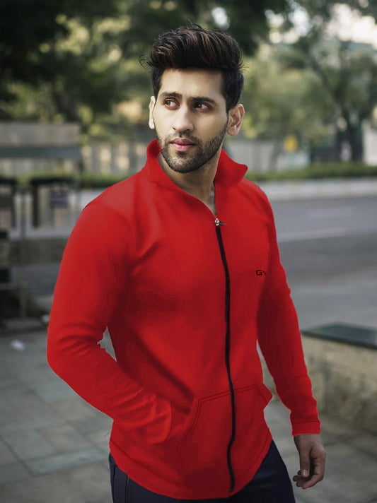 Armour GymX Jacket: Red Hot - Sale