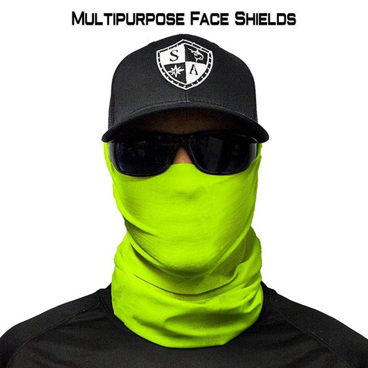 Multipurpose Neon Face Shields (Reusable) - GymX
