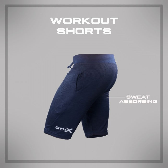 Sapphire Blue Vantage Workout Shorts- Sale