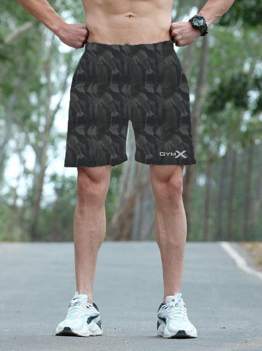 GymX Black Knight Camo Shorts- Sale - GymX
