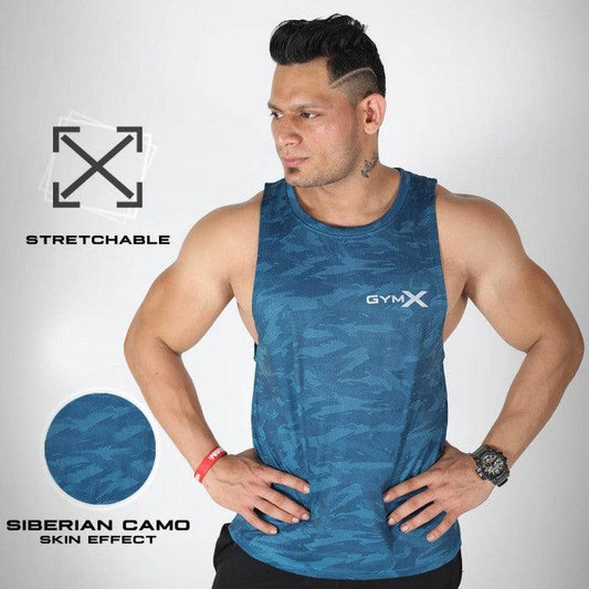 Siberian Blue Tank- Animal Instinct- Sale