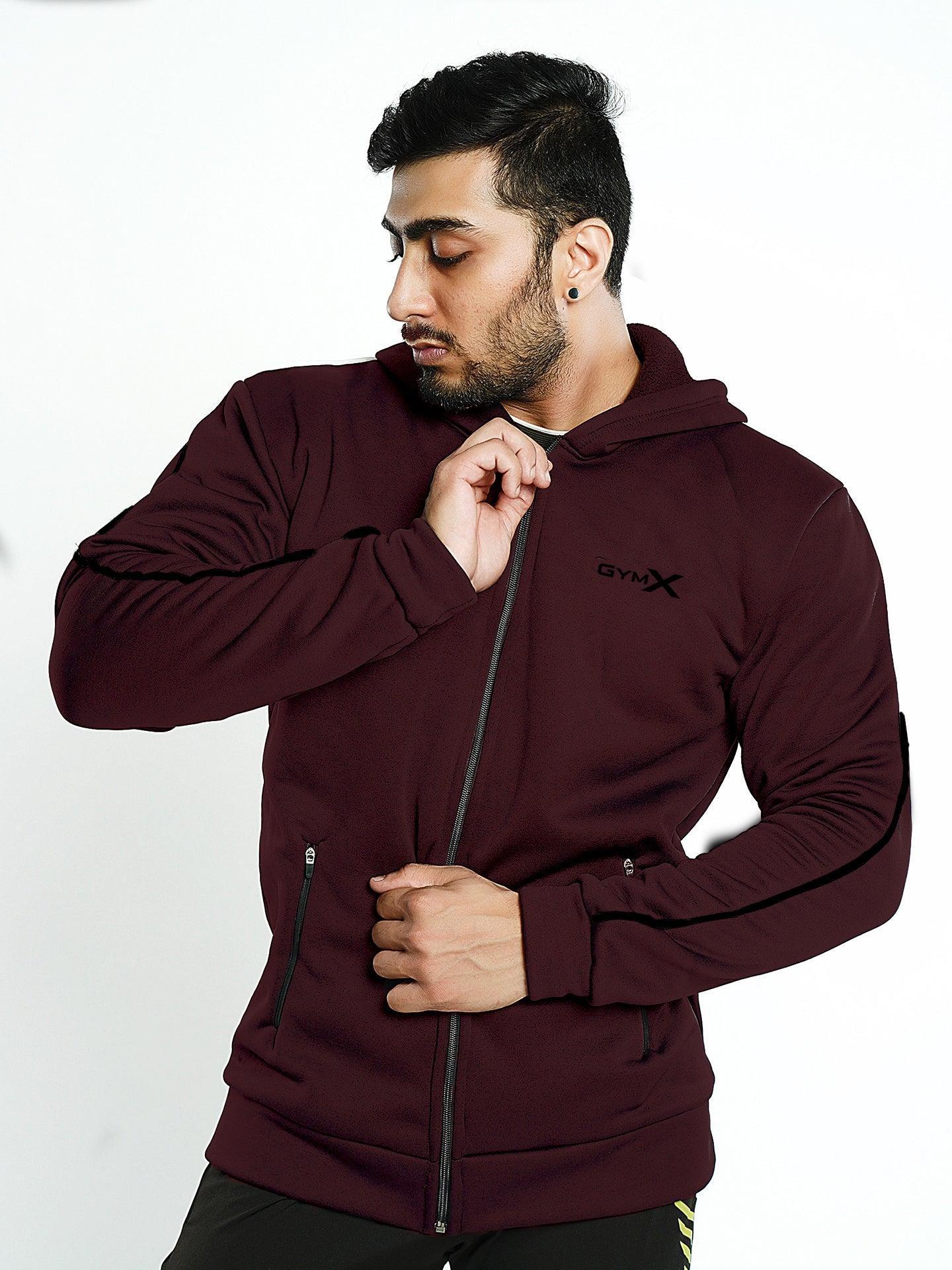 maroon colour pullover