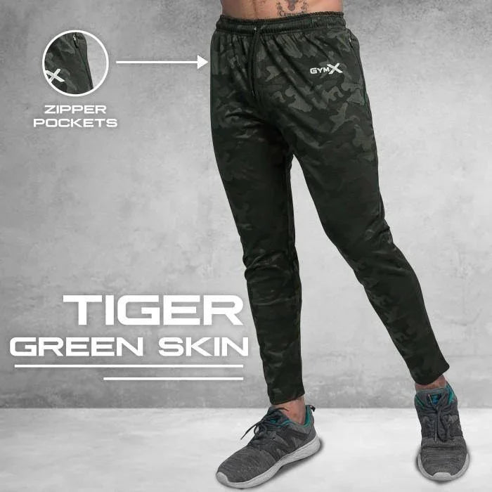 Tiger Green Skin Bottoms- Predator Series - GymX