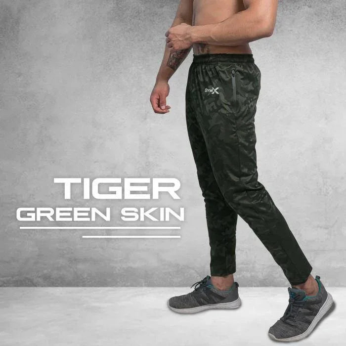 Tiger Green Skin Bottoms- Predator Series - GymX