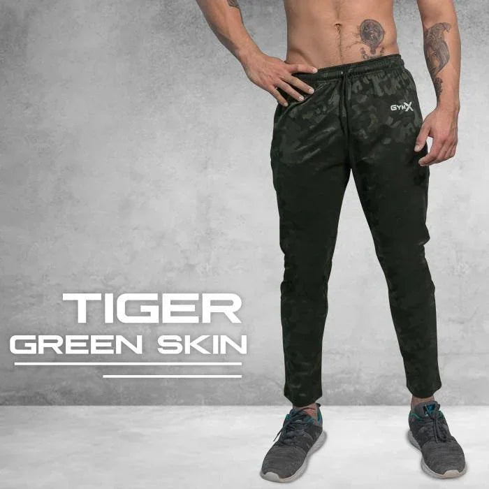 Tiger Green Skin Bottoms- Predator Series - GymX