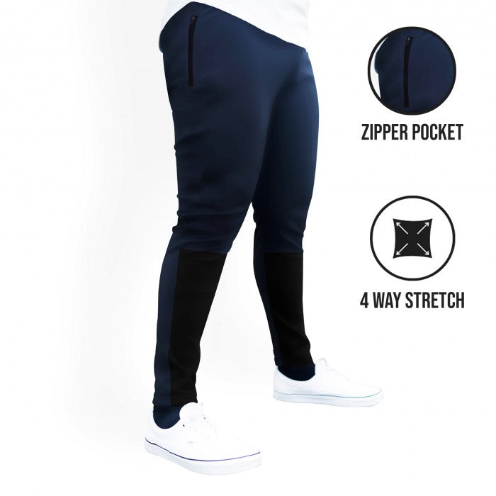 Performance Bottoms- Deep  Frost Blue (4 Way Stretch)- Sale