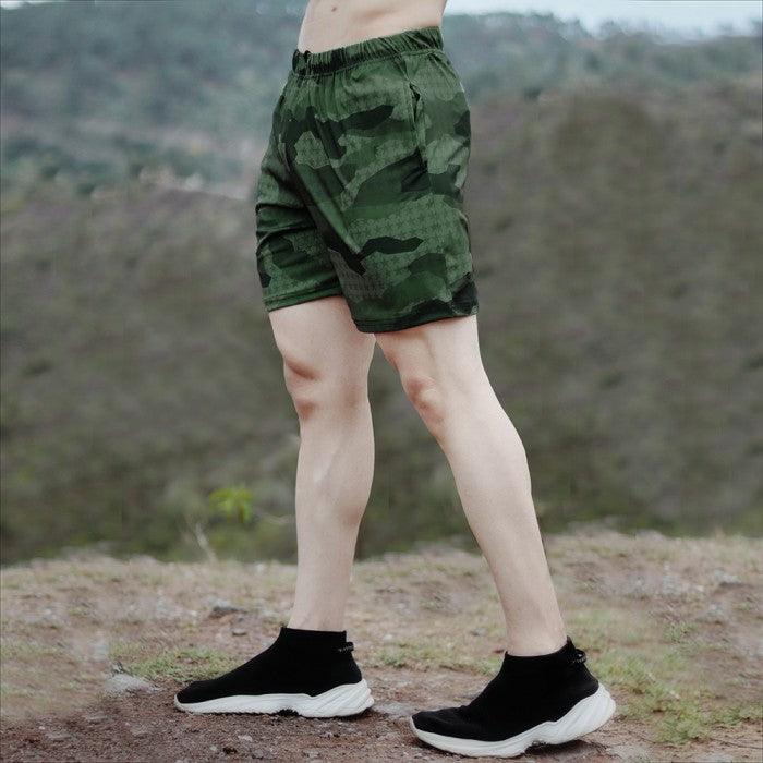 World War Camo Shorts (4 way stretch)- Sale - GymX